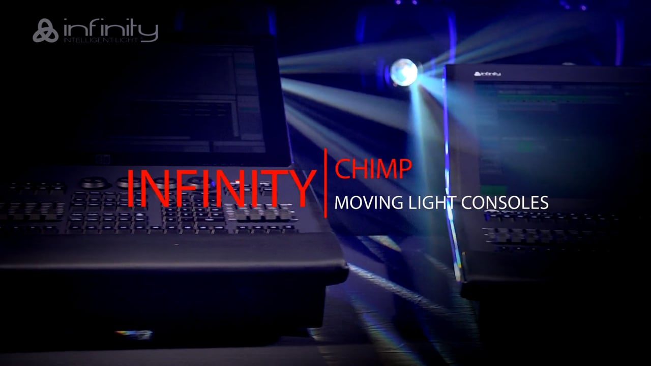 This video is about Infinity CHIMP moving light consoles.