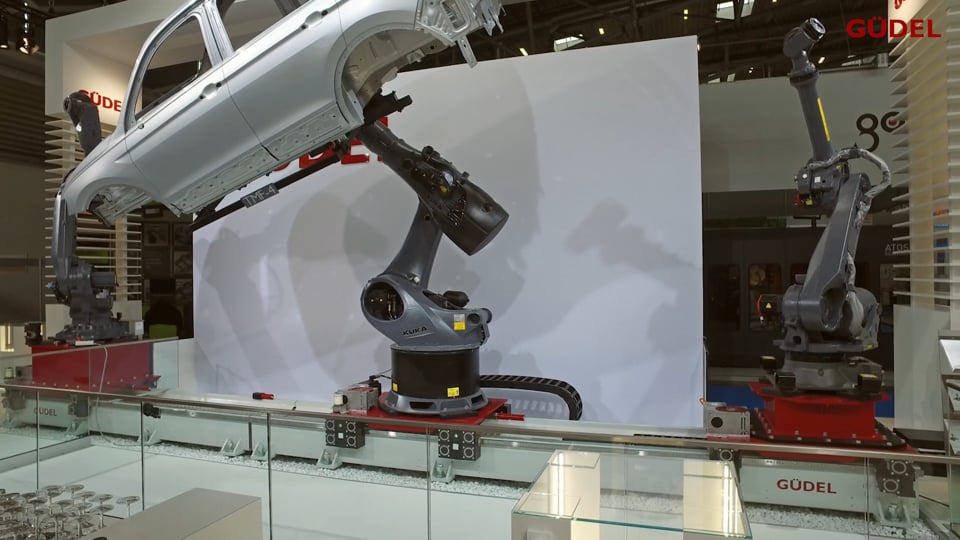TMF-4 - Trackmotion Floor mounted Drive Axis
