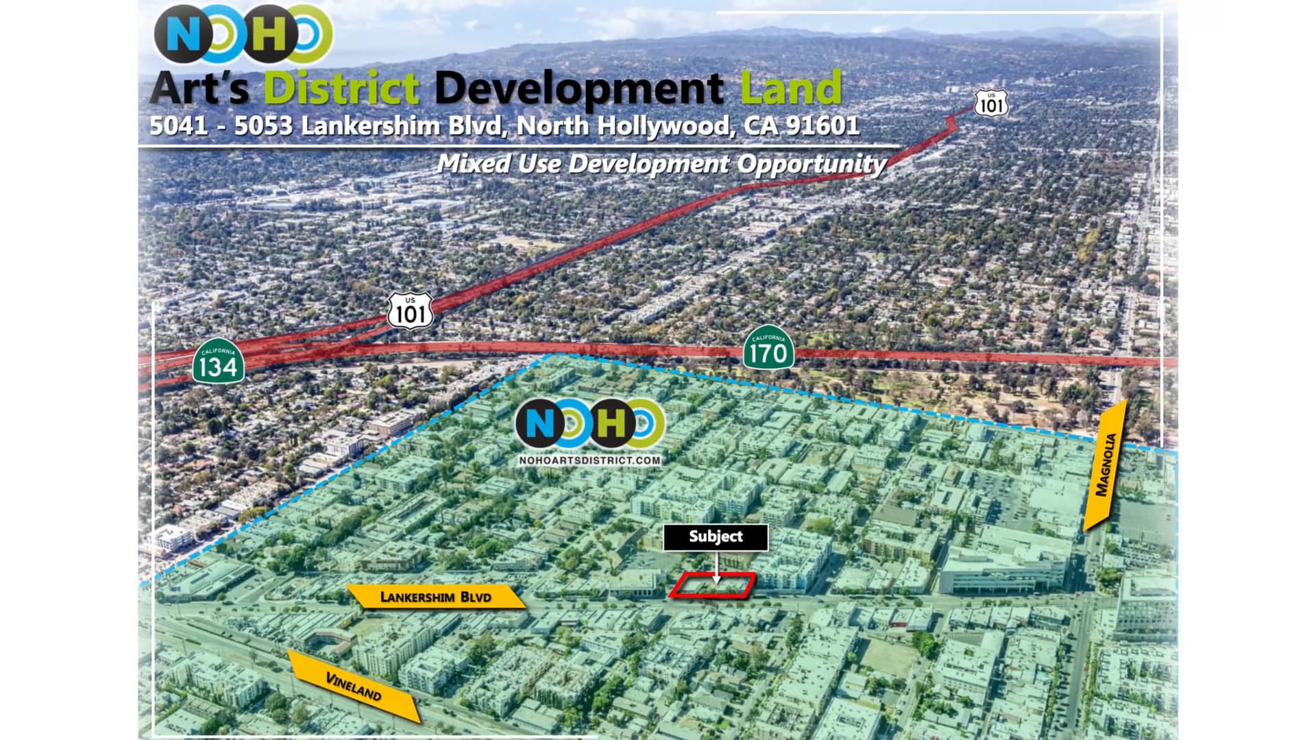 Land Development for Sale North Hollywood, CA Commercial Real