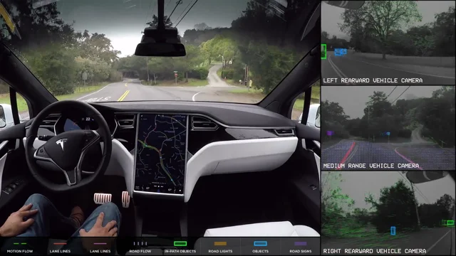 First self driving deals tesla