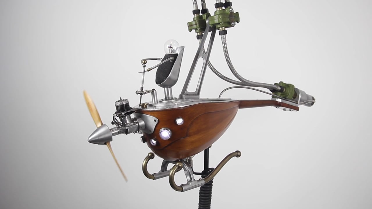 Pentacopter in motion