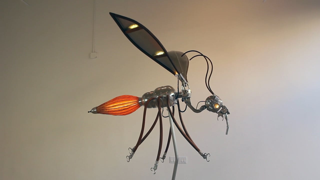 Petroparasite in motion