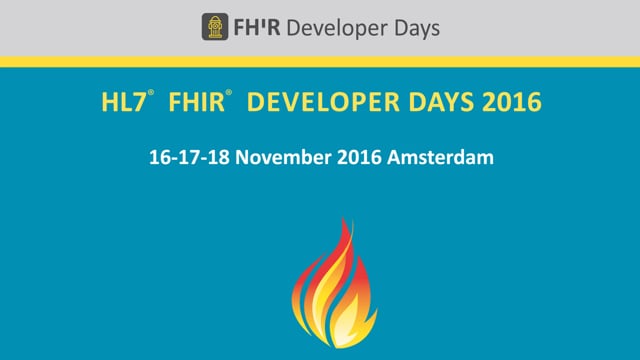 FHIR Developer Days 2016