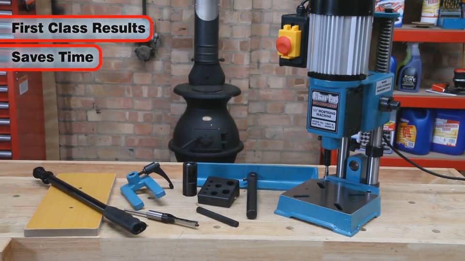 Clarke CBM1B Mortising Machine on Vimeo