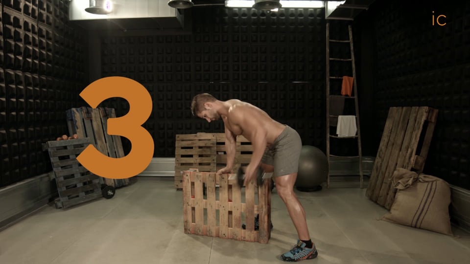 Remo Simple Con Mancuerna