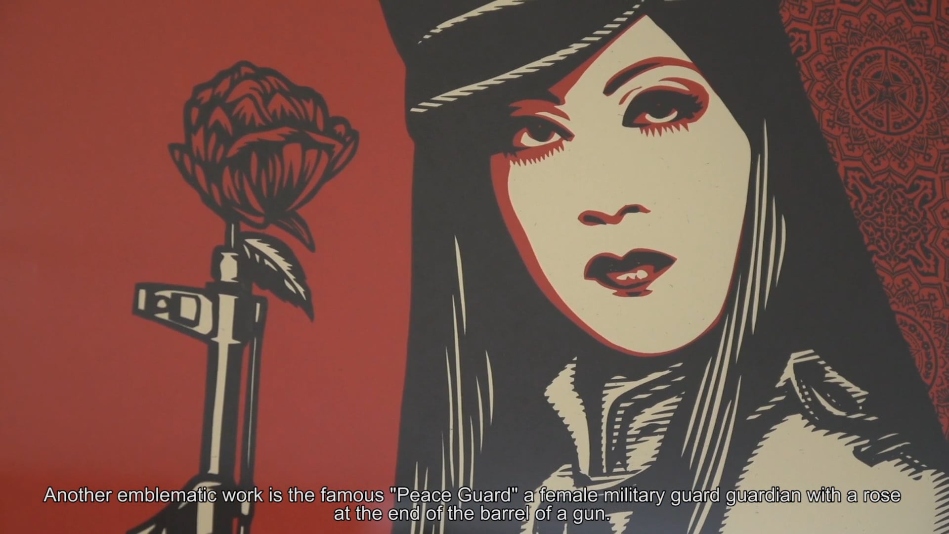Gallerie Speerstra - Obey print - Shaipard Fairey