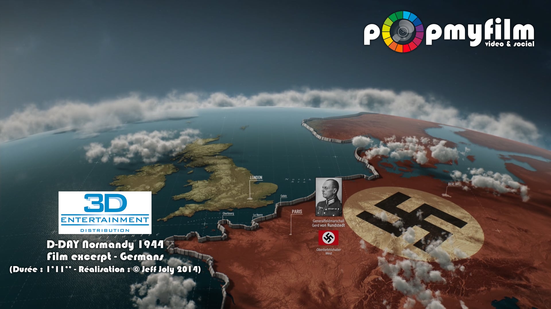 D-DAY Normandie 1944 - Film excerpt - The germans