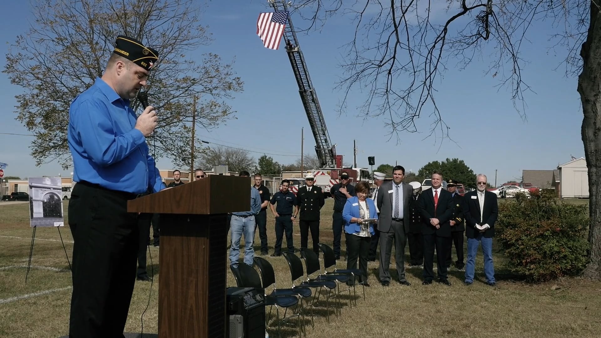 Haltom City Veterans Memorial Site Dedication on Vimeo