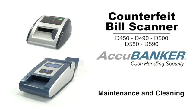 AccuBANKER D450 - Máquina detector de billetes falsificados de 5 puntos,  grado minorista, listado UL (paquete de 3)