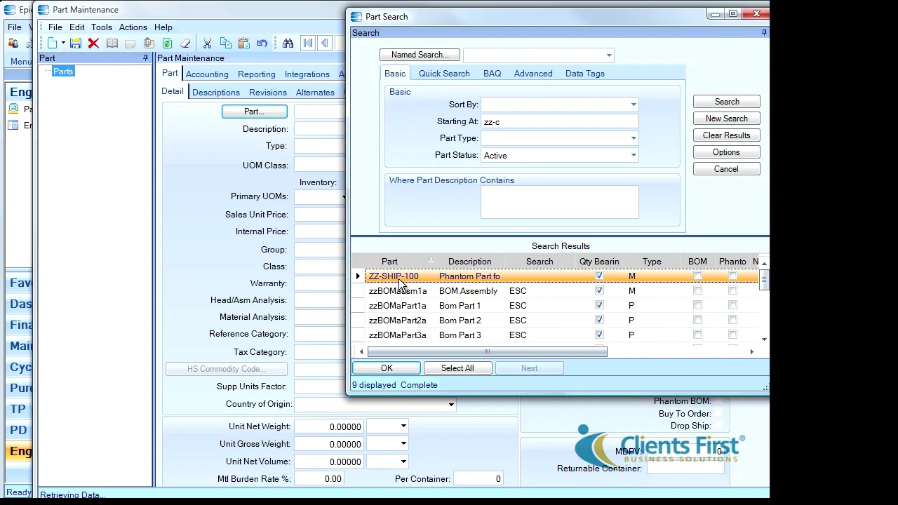 EPICOR Engineering Workbench 2