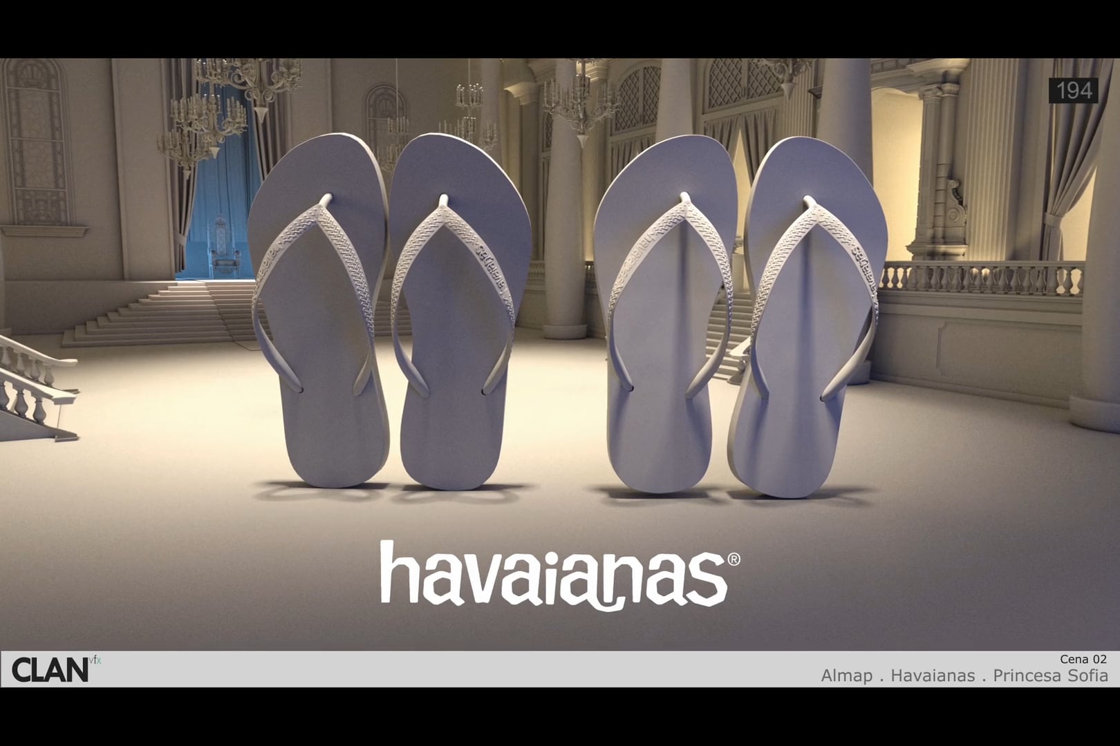 Breakdown Havaianas Princesa Sofia