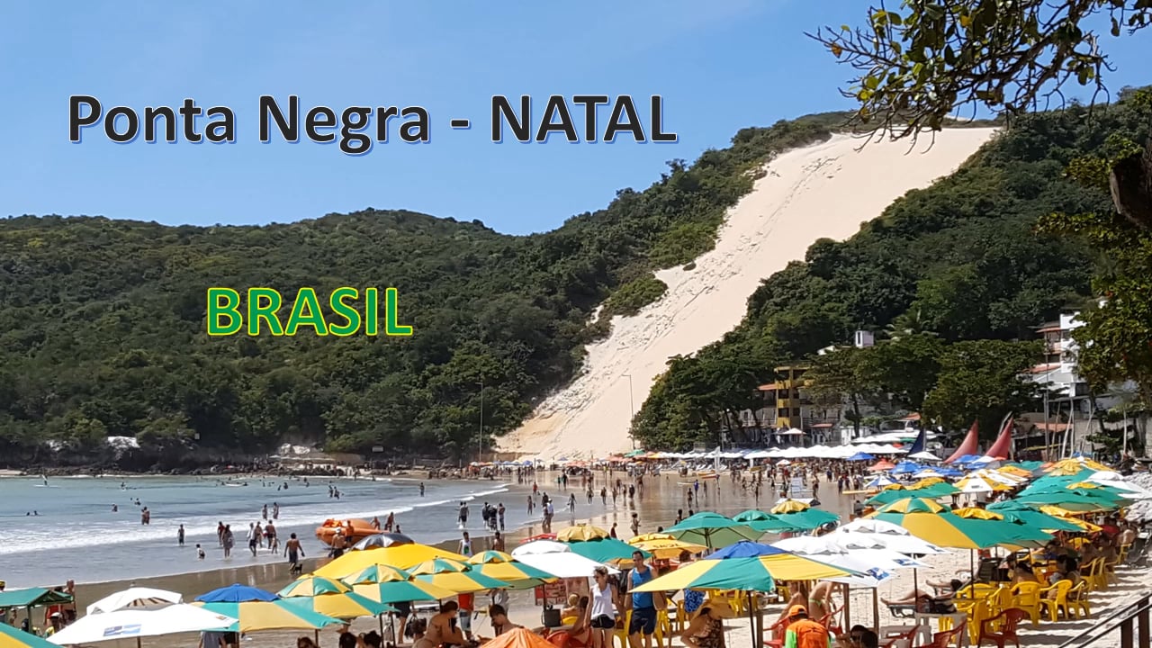 Playa de PONTA NEGRA, Natal - Brasil