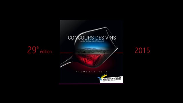 Concours des vins de la Vallée de l'Hérault