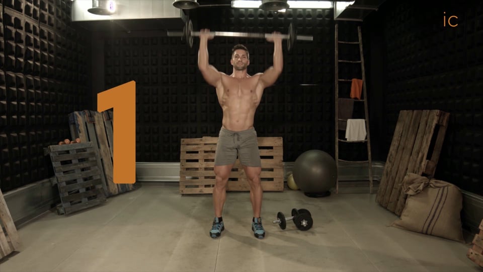 Press Superior Con Barra