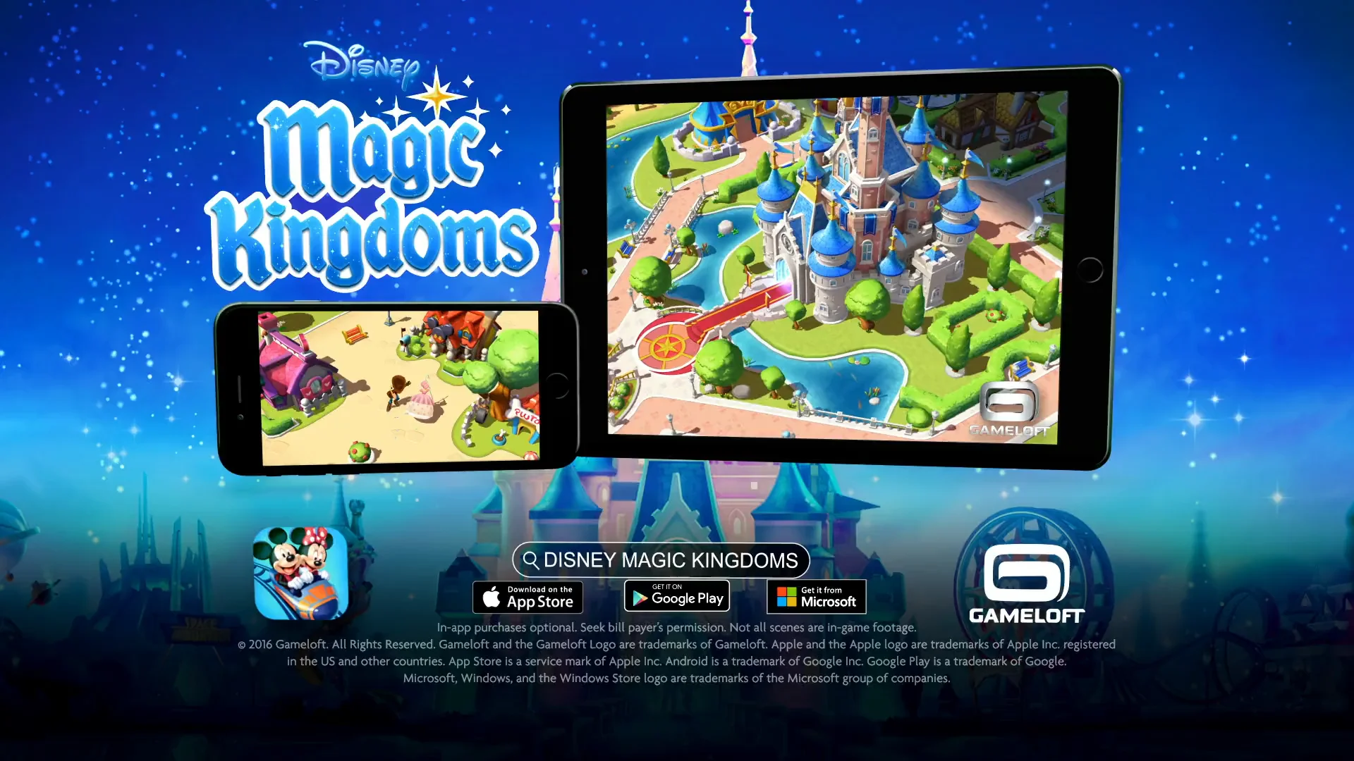 Gameloft  Disney Magic Kingdoms