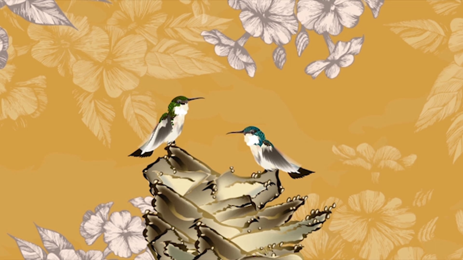 YELLOW WALLPAPER V03