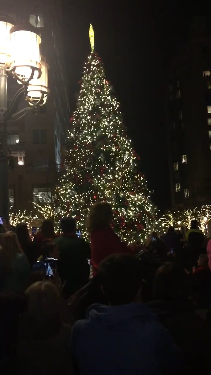 Reston Town Center tree lighting with Santa and Mrs. Claus 2016 on Vimeo