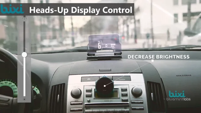 Bixi Hudway Glass for a distraction free driving experience