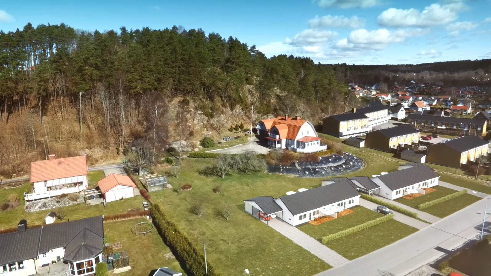 Talmansvegen 3D and drone tracking