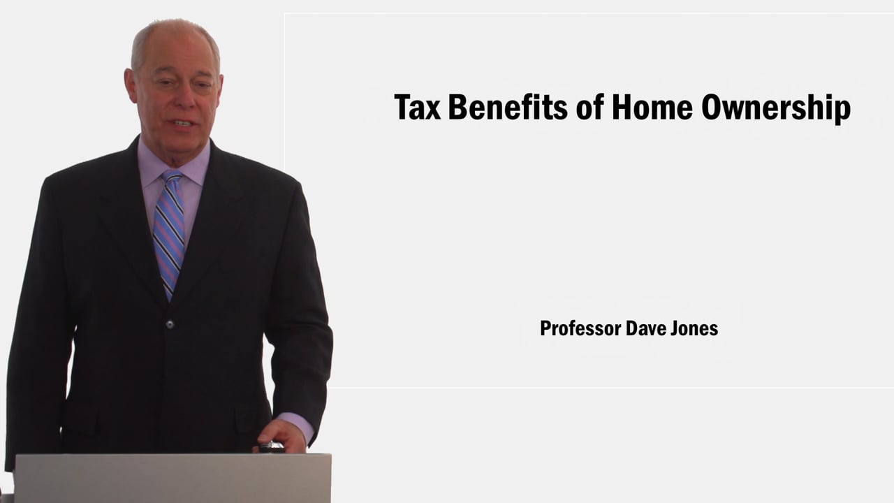 Tax Benefits of Home Ownership