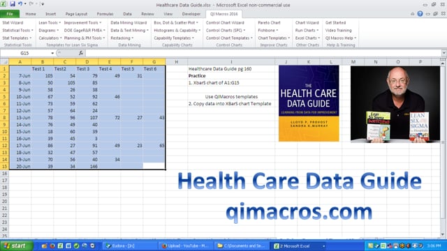 Health Care Data Guide Radiology Turnaround XbarS 160