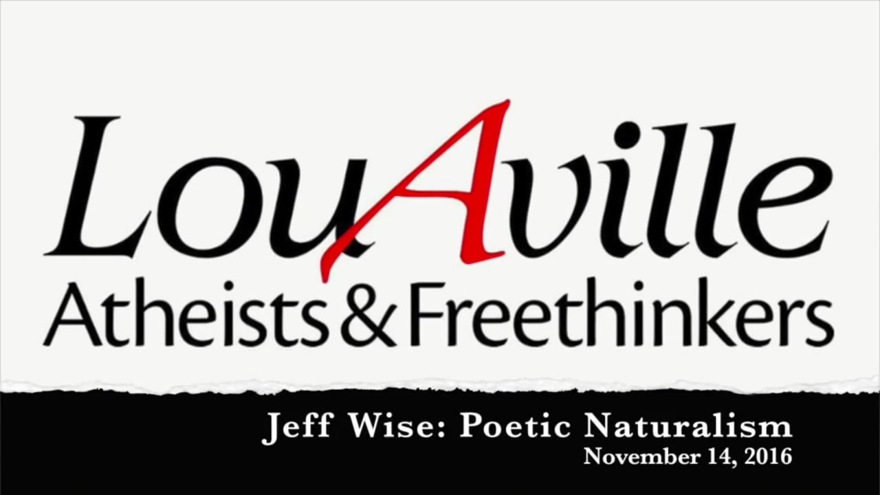 Jeff Wise: Poetic Naturalism