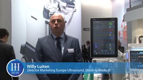 How does Mindray Medical benefit from the collaboration with HealthManagement.org, I-I-I Video with Willy Luiten
