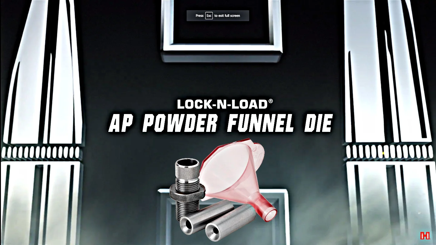 LnL powder funnel by Hornady