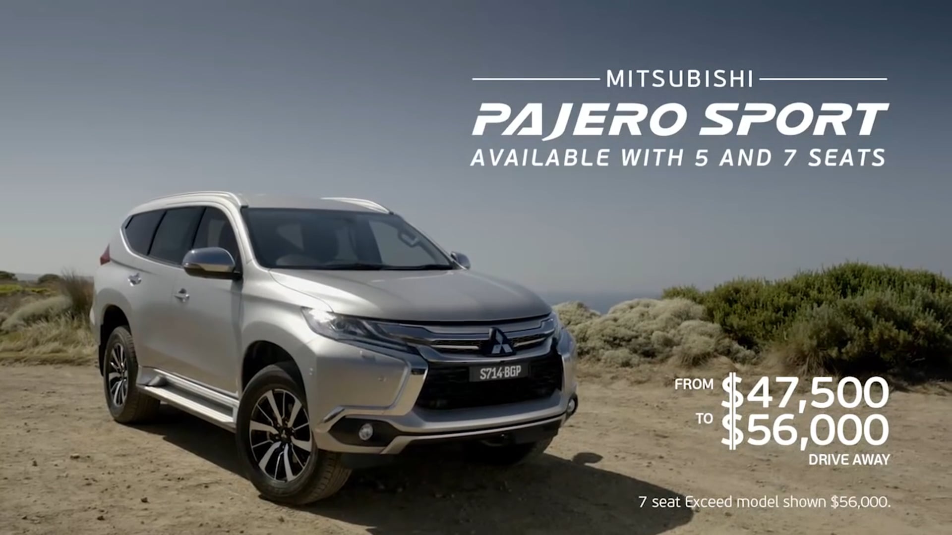 Mitsubishi Pajero Sport 7 seater