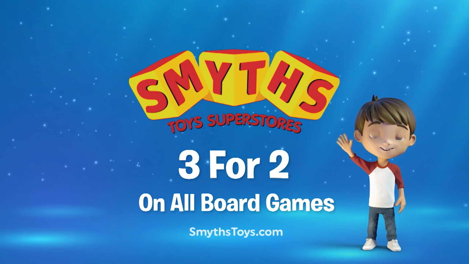 3 for 2 On All Board Games - Smyths Toys