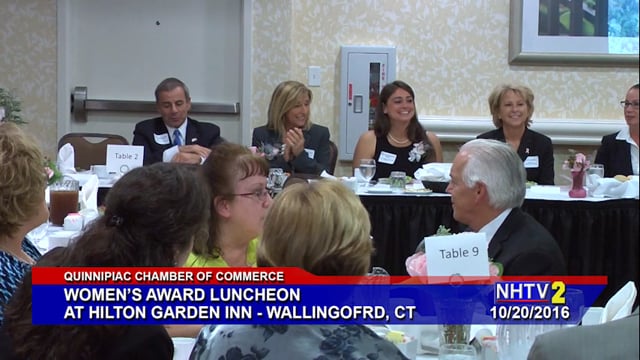 Quinnipiac Chamber of Commerce: Women's Luncheon Awards - 10/20/2016