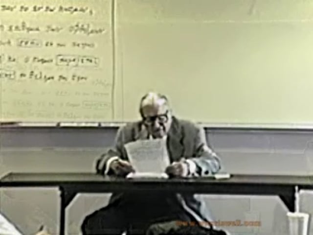 The Bible and The Authority of Jesus Christ (Lecture)