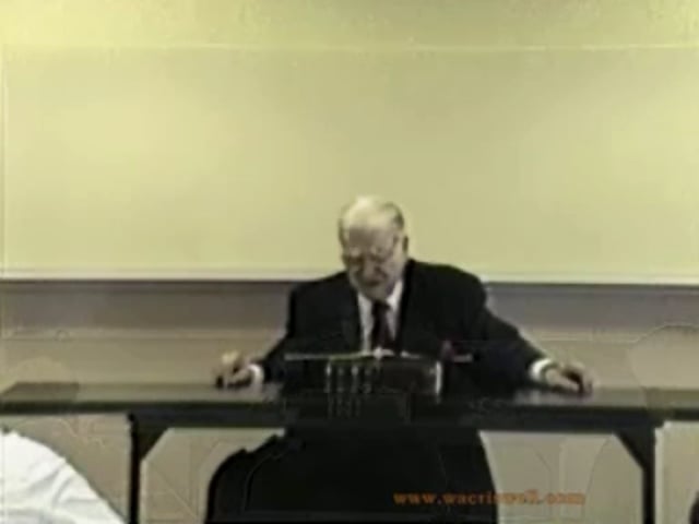 The Infallible Word (Lecture)