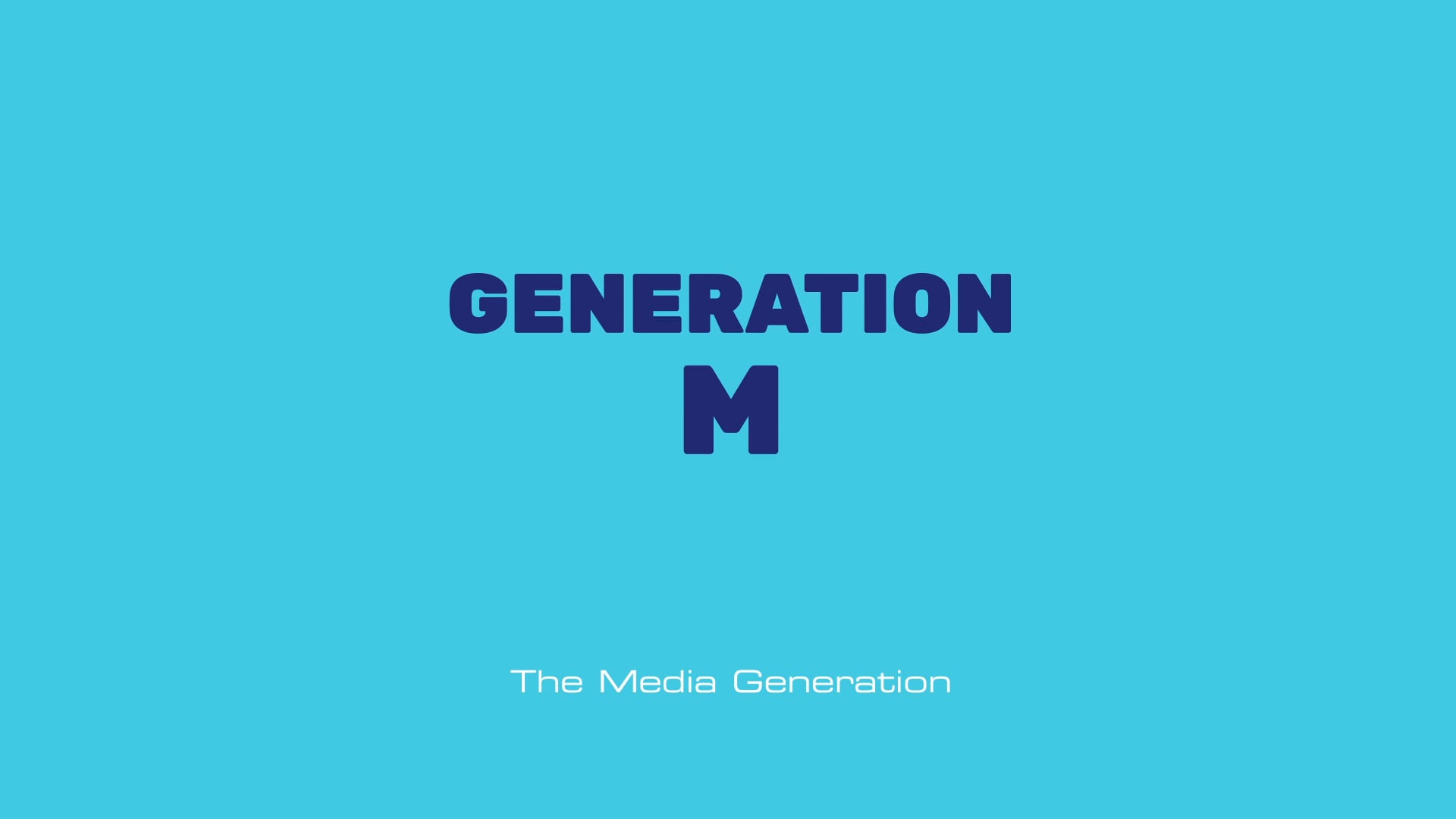 Generation m презентация spotlight 8