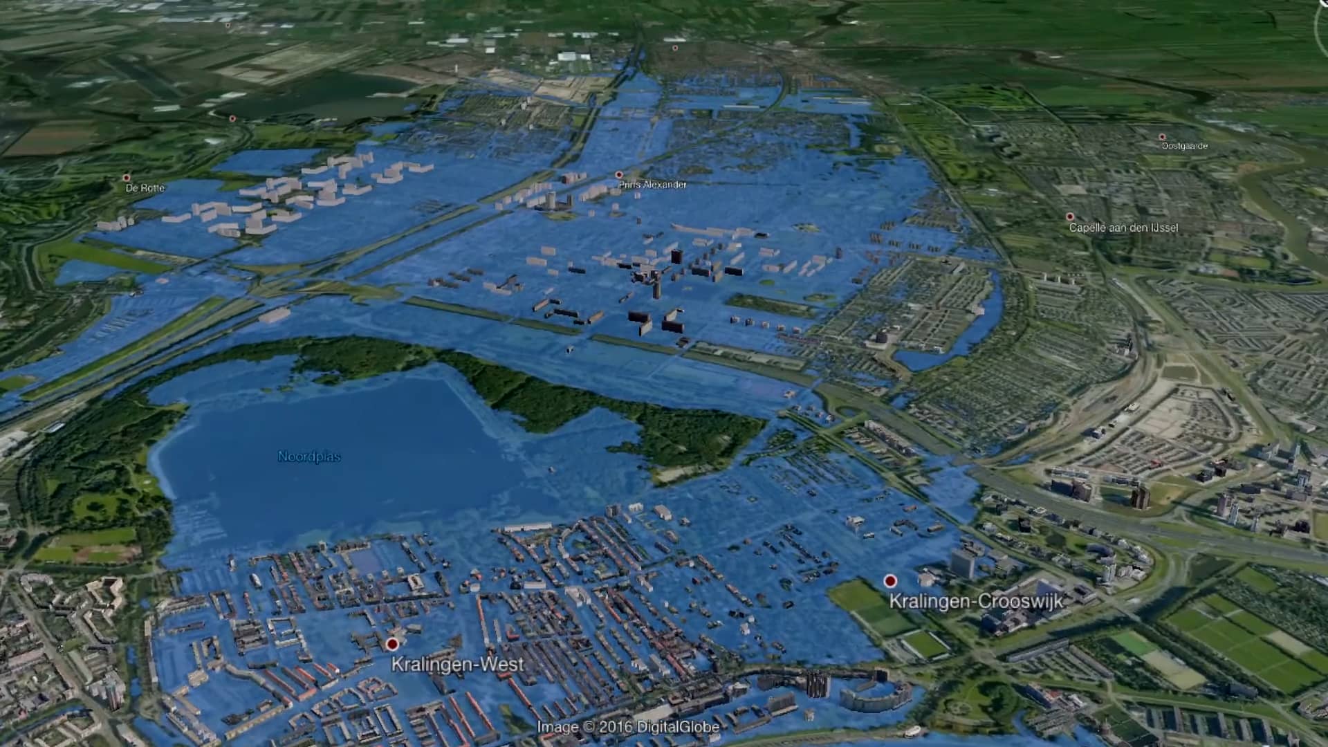 Flooding Rotterdam Noord on Vimeo