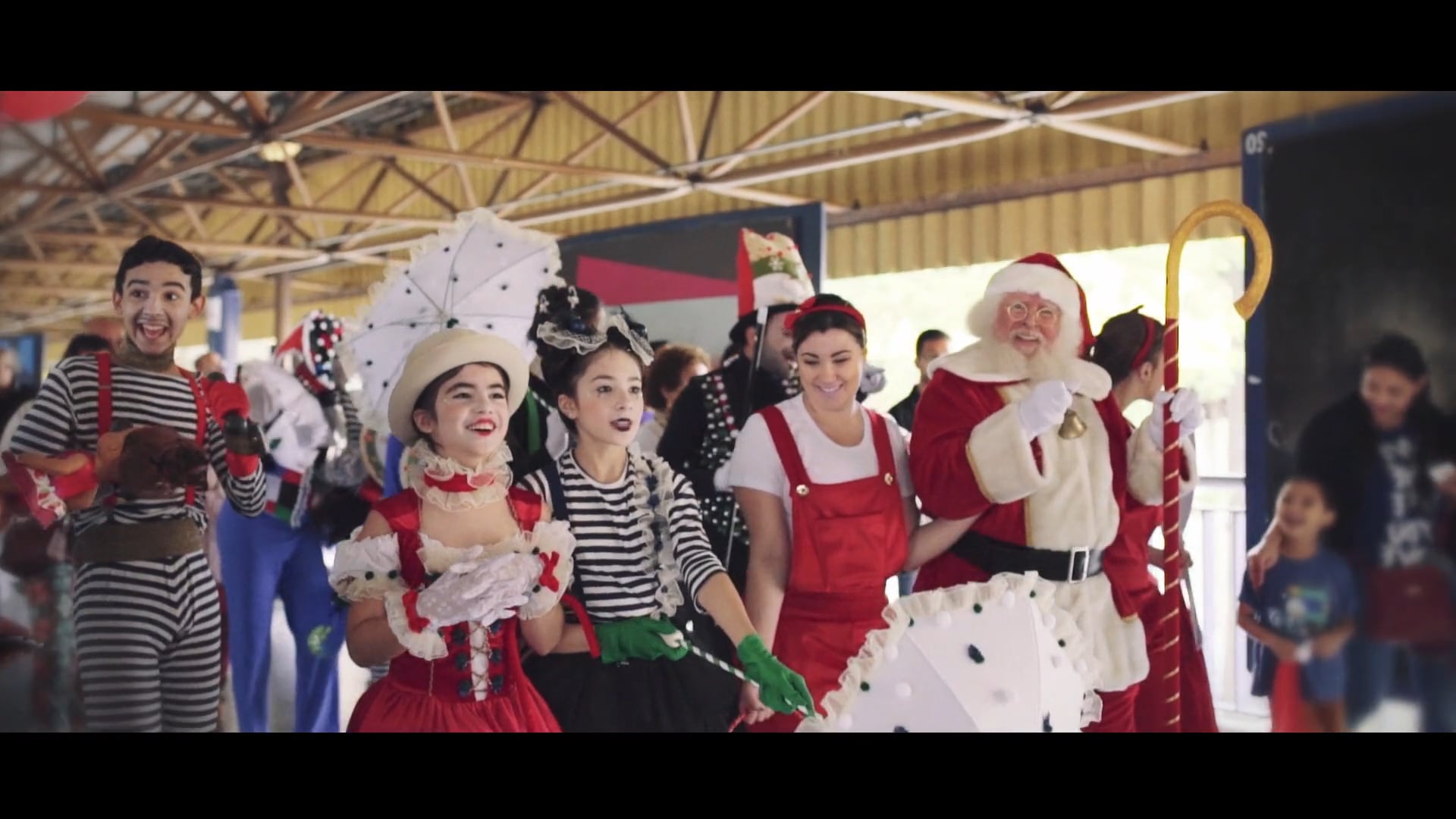 Natal no Complexo Tatuapé - A chegada do Papai Noel