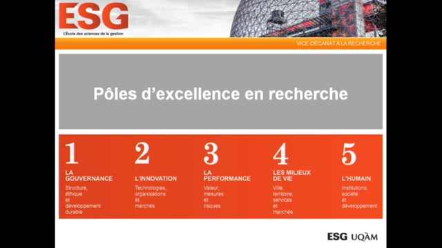 Conférence: «Faire carrière grâce à la recherche à l&rsquo;ESG»