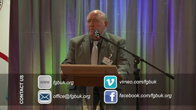 Allan Jones at the 2016 FGB/BMF Convention in Dublin