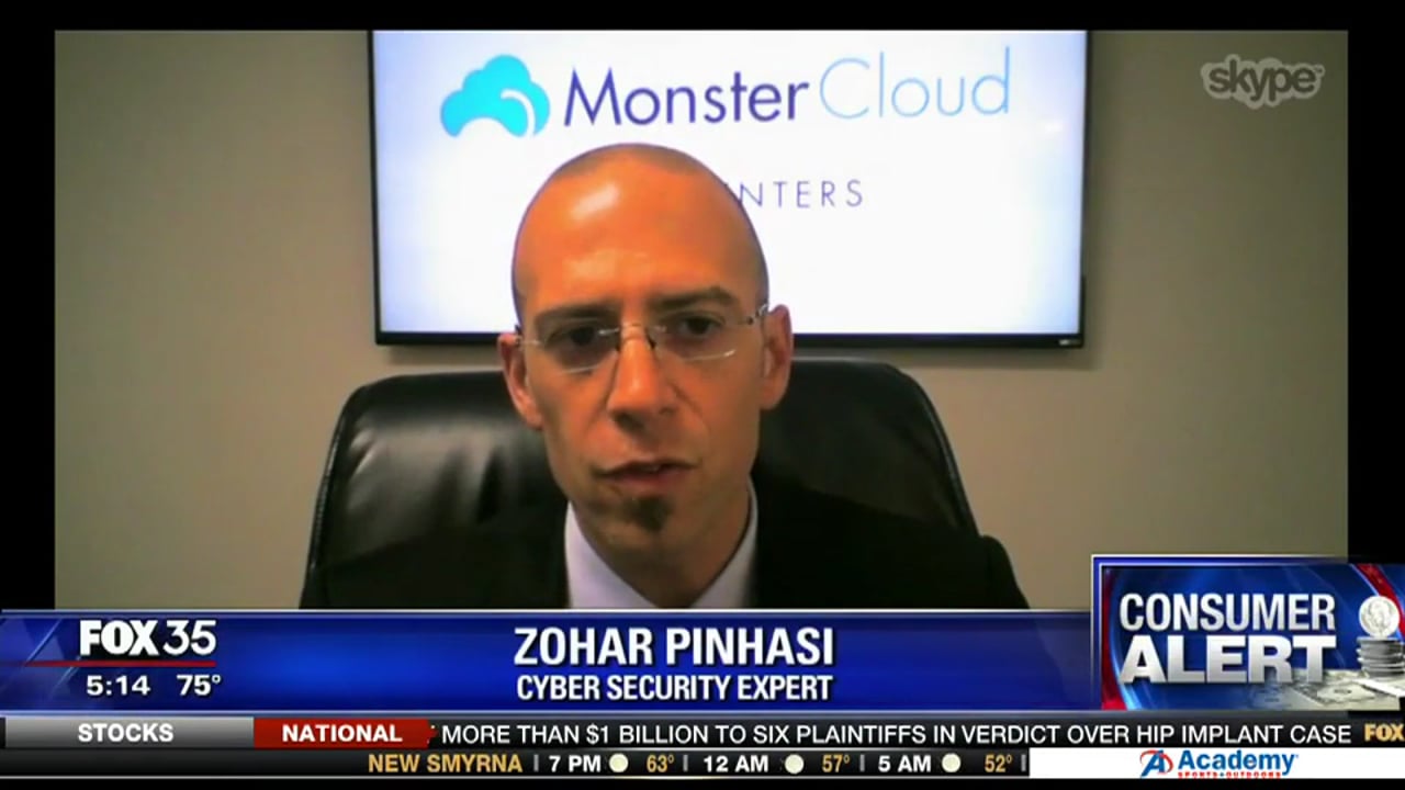 "FOX" invited our C.E.O Zohar Pinhasi to provide some insides on the dangers of shady text messages.