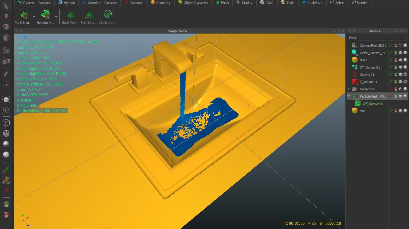 RealFlow 10 GPU Speed Test on Vimeo