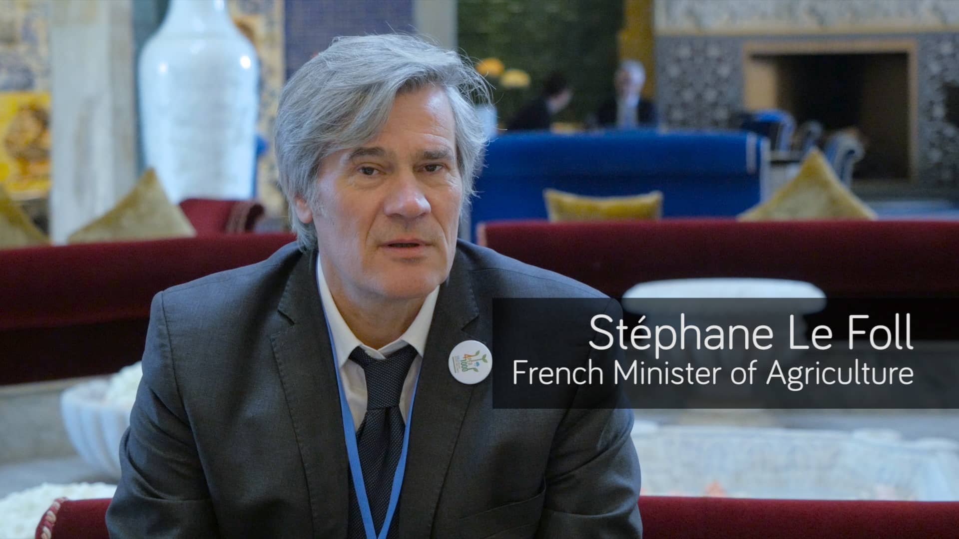 Minister Stéphane Le Foll on 4 per 1000 on Vimeo