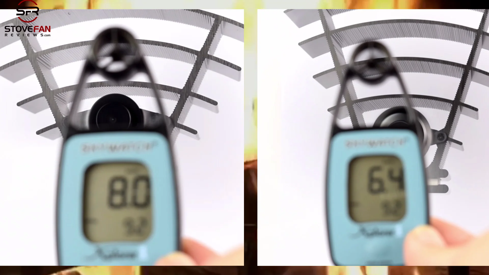 The Valiant Ventum 3 vs the Valiant Ventum 2 stove fan on Vimeo