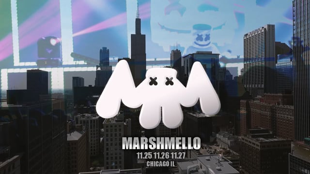 Marshmello @ Concord Music Hall — video by Vizi Video, Chicago video production company