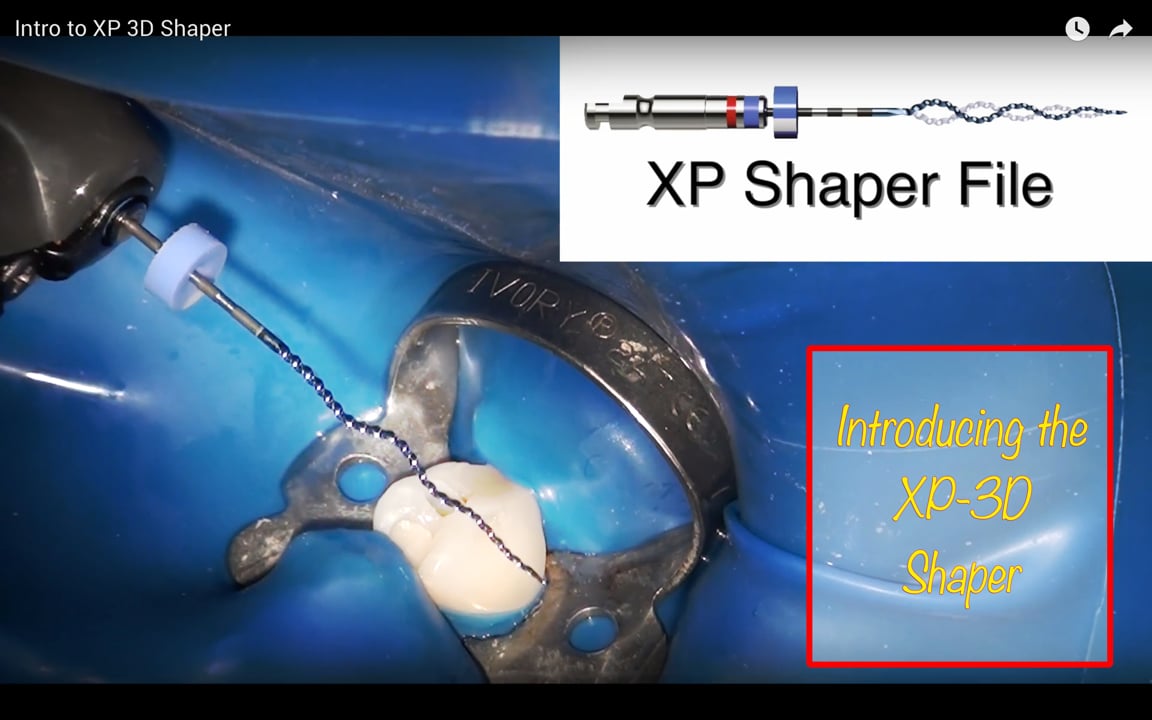 XP 3D Shaper & Finisher Part 2 Real World Endo Endodontics