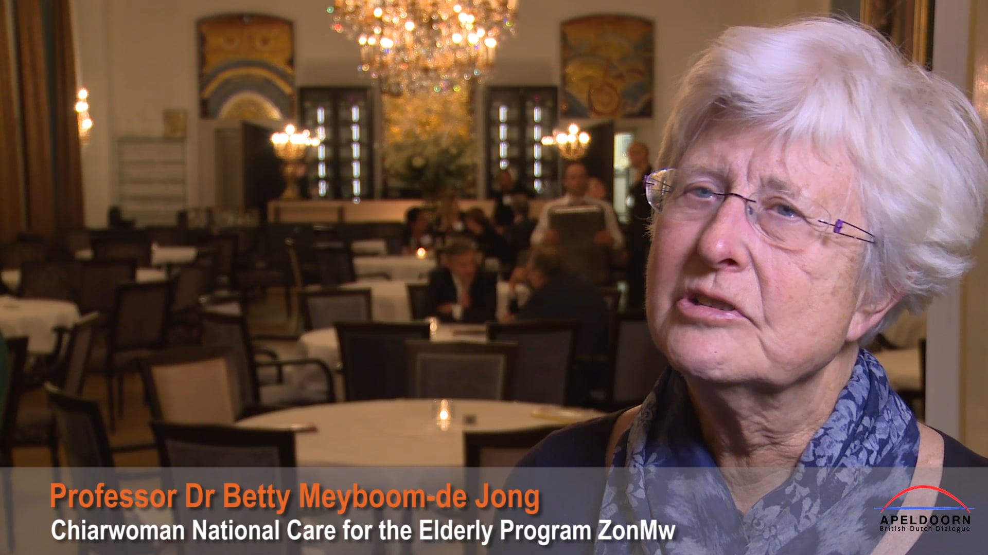 Apeldoorn 2016 - Interview Professor Dr Betty Meyboom-de Jong