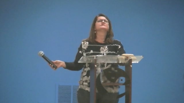 Pra. Claudia - Hospedando a Gloria de Deus e Confiando nEle