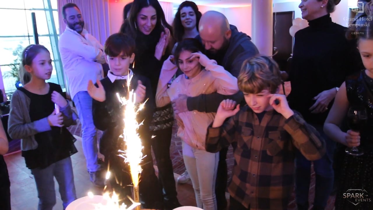 10's Birthday Party @Kempinski, Geneva