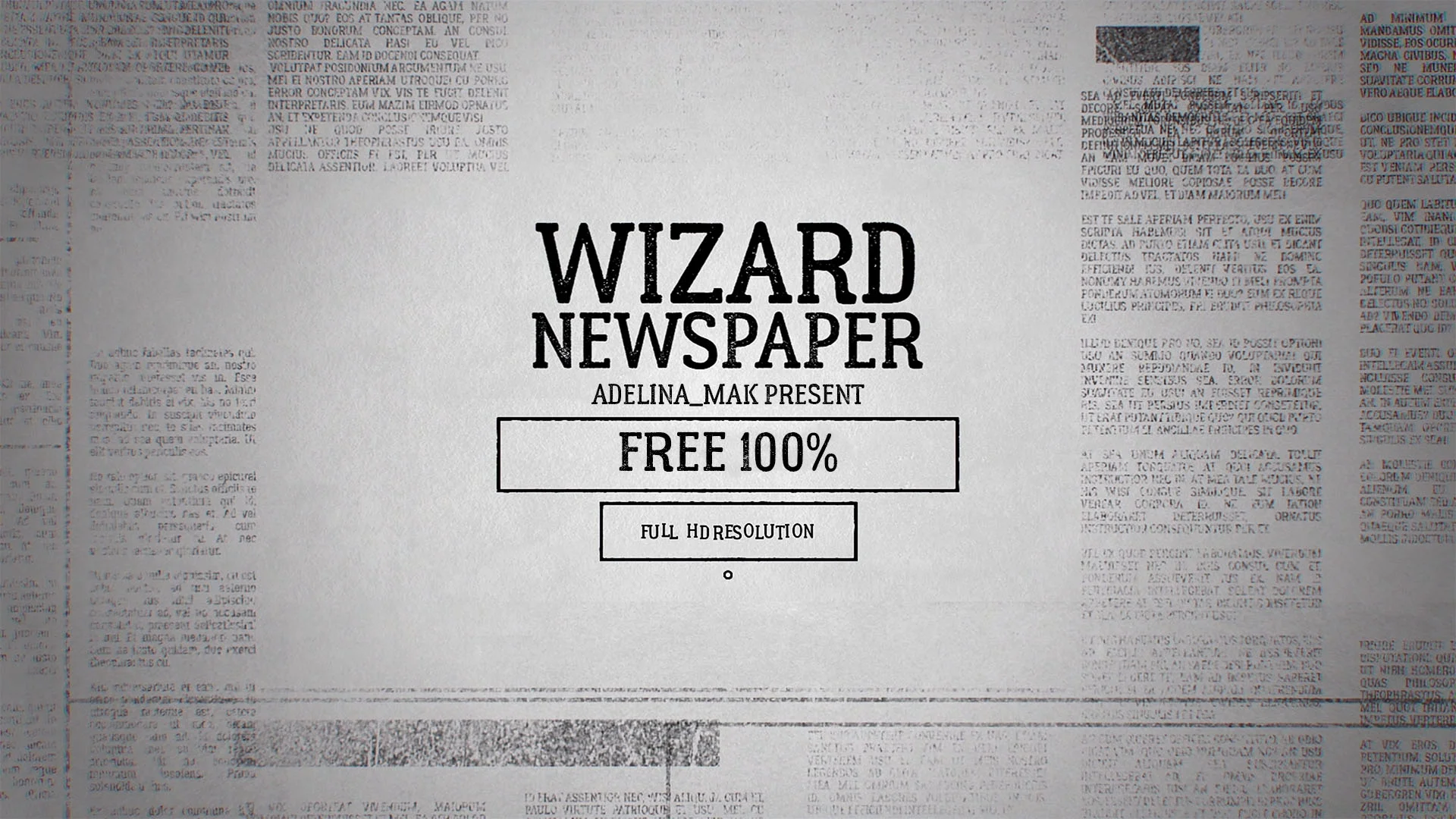 wizard-newspaper-free-after-effects-projects-behance