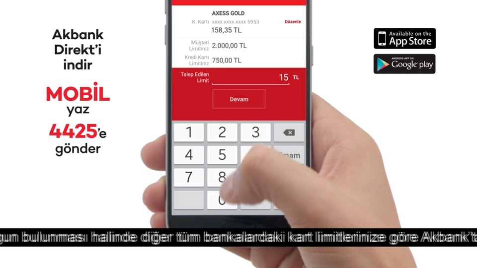 akbank direkt limit artirma on vimeo