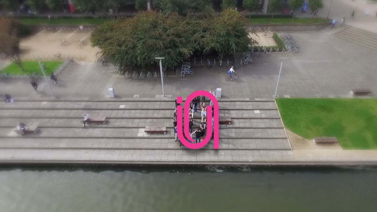 UCD Innovation Academy Human Logo Flash Mob